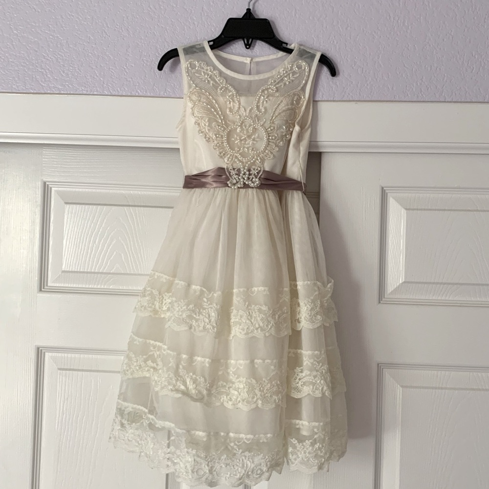 Little Girls Formal Dress Sz5